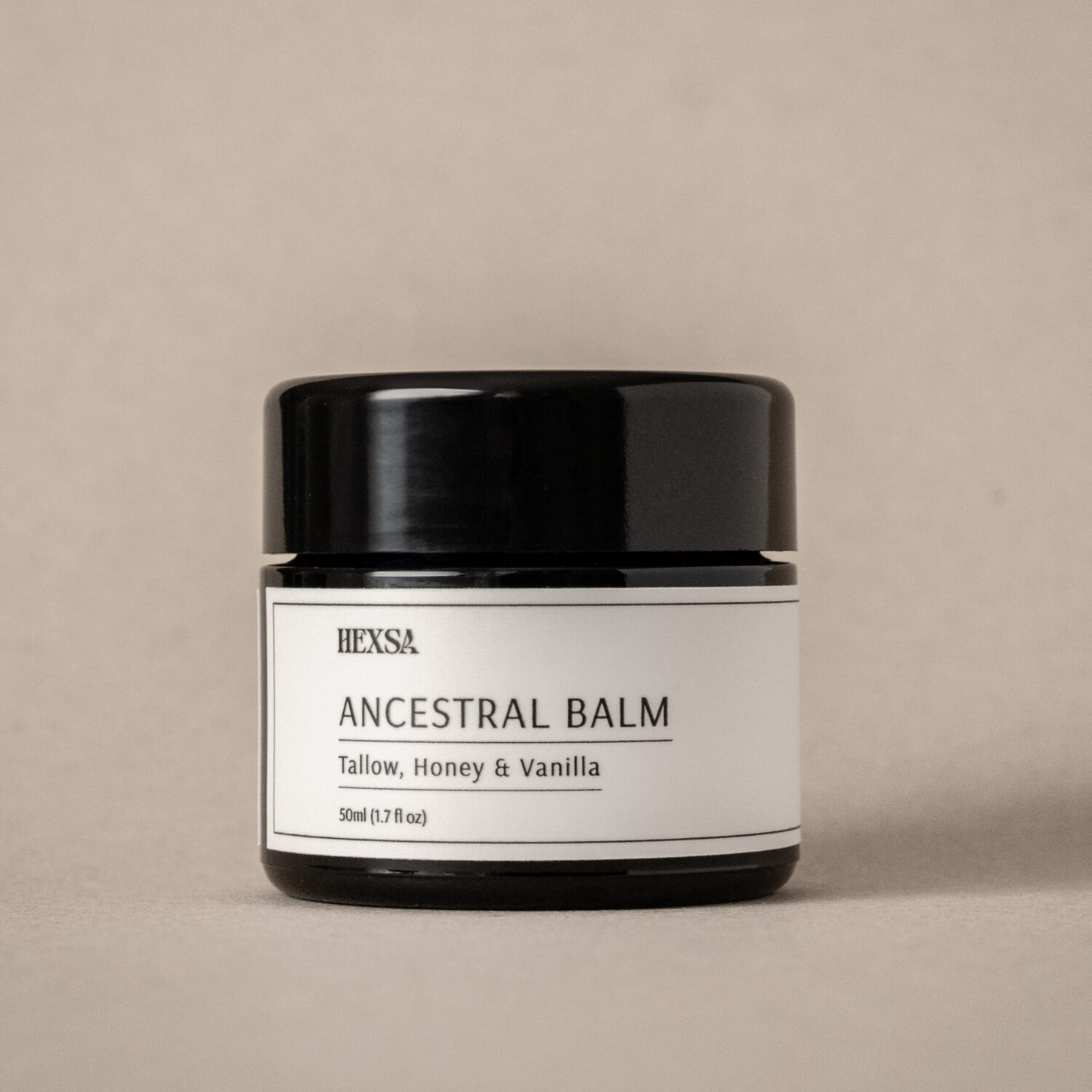 Ancestral Balm – Hexsa – organic face and body balm with tallow, honey and vanilla